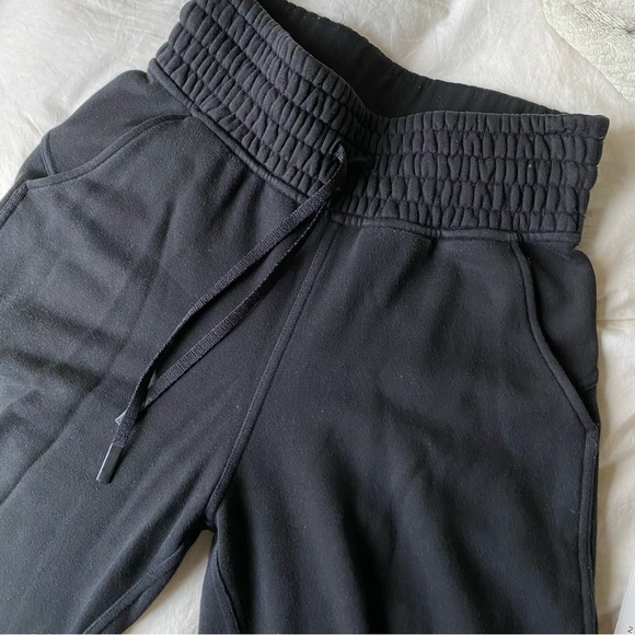 SOLD lululemon flared, wide leg sweatpants *black - Picture 3 of 5